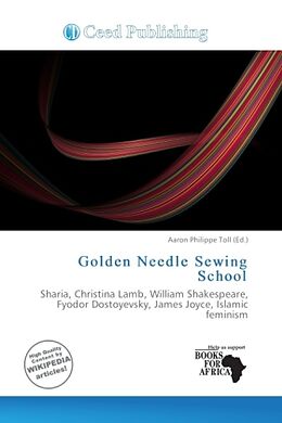 Couverture cartonnée Golden Needle Sewing School de 