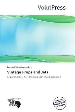 Couverture cartonnée Vintage Props and Jets de 