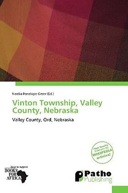 Kartonierter Einband Vinton Township, Valley County, Nebraska von 