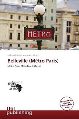 Kartonierter Einband Belleville (M Tro Paris) von 