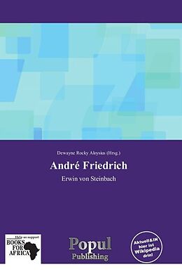 Kartonierter Einband Andr Friedrich von 