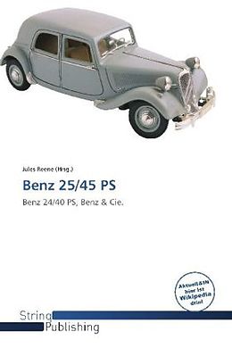 Kartonierter Einband Benz 25/45 PS von 