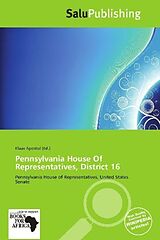 Kartonierter Einband Pennsylvania House Of Representatives, District 16 von 