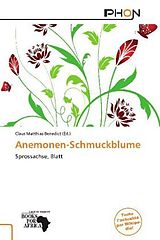 Couverture cartonnée Anemonen-Schmuckblume de 