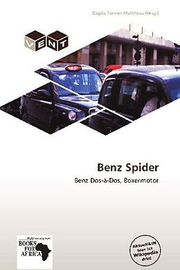 Kartonierter Einband Benz Spider von 