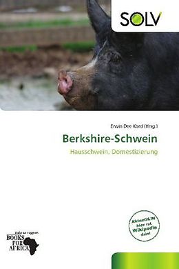 Kartonierter Einband Berkshire-Schwein von 