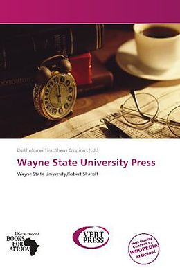 Kartonierter Einband Wayne State University Press von 