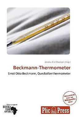 Kartonierter Einband Beckmann-Thermometer von 