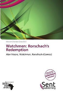 Couverture cartonnée Watchmen: Rorschach's Redemption de 