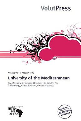 Kartonierter Einband University of the Mediterranean von 