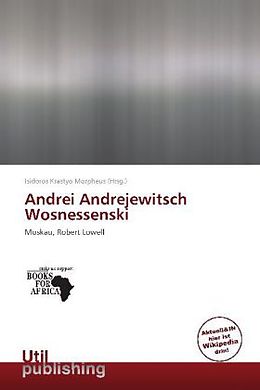 Kartonierter Einband Andrei Andrejewitsch Wosnessenski von 