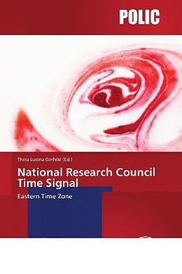 Couverture cartonnée National Research Council Time Signal de 