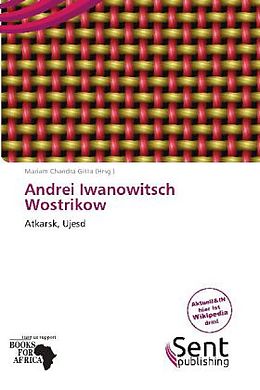 Kartonierter Einband Andrei Iwanowitsch Wostrikow von 