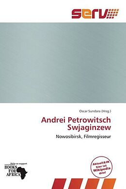Kartonierter Einband Andrei Petrowitsch Swjaginzew von 