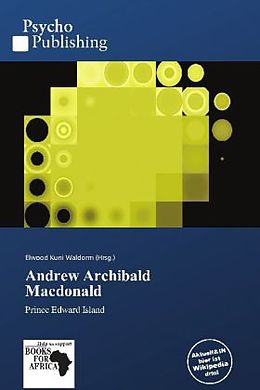 Kartonierter Einband Andrew Archibald MacDonald von 