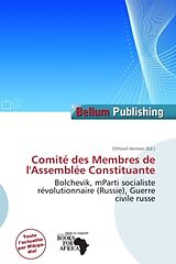 Couverture cartonnée Comité des Membres de l'Assemblée Constituante de 