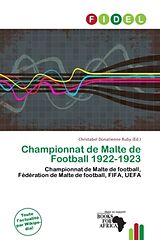 Couverture cartonnée Championnat de Malte de Football 1922-1923 de 