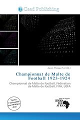 Couverture cartonnée Championnat de Malte de Football 1923-1924 de 