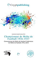 Couverture cartonnée Championnat de Malte de Football 1936-1937 de 