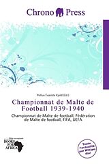 Couverture cartonnée Championnat de Malte de Football 1939-1940 de 