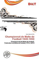 Couverture cartonnée Championnat de Malte de Football 1949-1950 de 