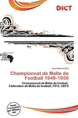 Couverture cartonnée Championnat de Malte de Football 1949-1950 de 