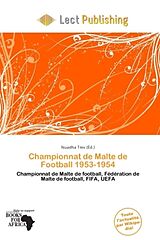 Couverture cartonnée Championnat de Malte de Football 1953-1954 de 