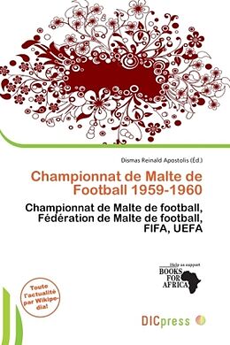 Couverture cartonnée Championnat de Malte de Football 1959-1960 de 