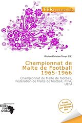 Couverture cartonnée Championnat de Malte de Football 1965-1966 de 