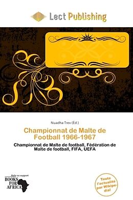 Couverture cartonnée Championnat de Malte de Football 1966-1967 de 