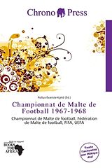 Couverture cartonnée Championnat de Malte de Football 1967-1968 de 