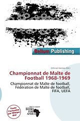 Couverture cartonnée Championnat de Malte de Football 1968-1969 de 