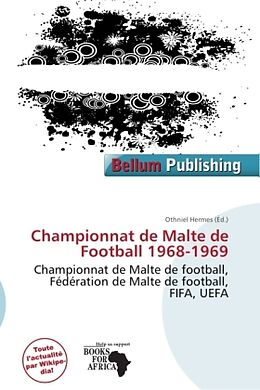 Couverture cartonnée Championnat de Malte de Football 1968-1969 de 