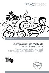 Couverture cartonnée Championnat de Malte de Football 1972-1973 de 