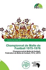 Couverture cartonnée Championnat de Malte de Football 1975-1976 de 