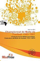 Couverture cartonnée Championnat de Malte de Football 1980-1981 de 