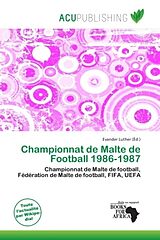 Couverture cartonnée Championnat de Malte de Football 1986-1987 de 