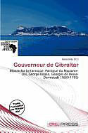 Couverture cartonnée Gouverneur de Gibraltar de 