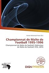 Couverture cartonnée Championnat de Malte de Football 1995-1996 de 