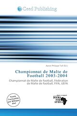 Couverture cartonnée Championnat de Malte de Football 2003-2004 de 