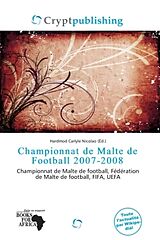 Couverture cartonnée Championnat de Malte de Football 2007-2008 de 