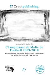 Couverture cartonnée Championnat de Malte de Football 2009-2010 de 