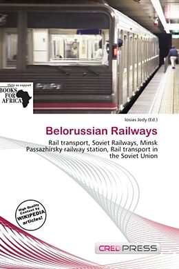 Couverture cartonnée Belorussian Railways de 