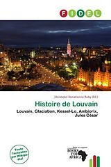 Couverture cartonnée Histoire de Louvain de 