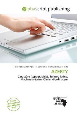 Couverture cartonnée AZERTY de 