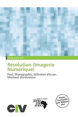 Couverture cartonnée Résolution (Imagerie Numérique) de 