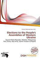 Couverture cartonnée Elections to the People's Assemblies of Western Ukraine de 