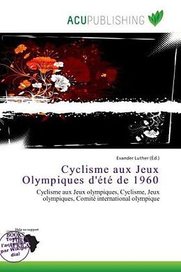 Couverture cartonnée Cyclisme aux Jeux Olympiques d'été de 1960 de 