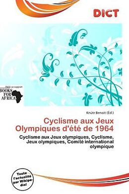 Couverture cartonnée Cyclisme aux Jeux Olympiques d'été de 1964 de 