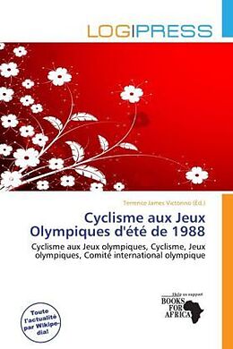 Couverture cartonnée Cyclisme aux Jeux Olympiques d'été de 1988 de 